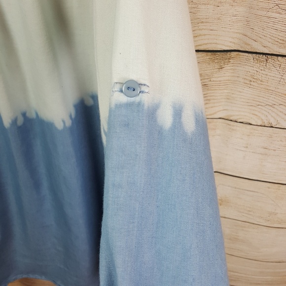 SOLD CROSSPOST Always indigo ombre tunic size 3x - Picture 5 of 5